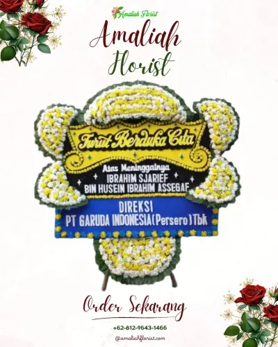 Papan Bunga Duka di Cigoong